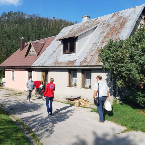 Gradsko društvo Crvenog križa obišlo mještane Općine Fužine