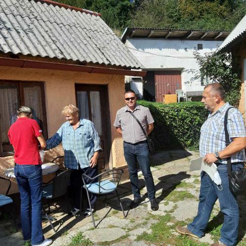 Gradsko društvo Crvenog križa obišlo mještane Općine Fužine